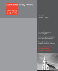 Guttmacher Policy Review Cover