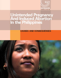Unintended Pregnancy and Induced Abortion in the Philippines Cover