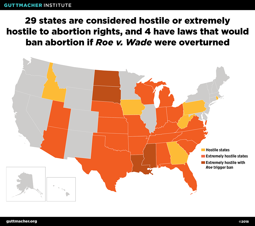 Abortion Laws By State Chart