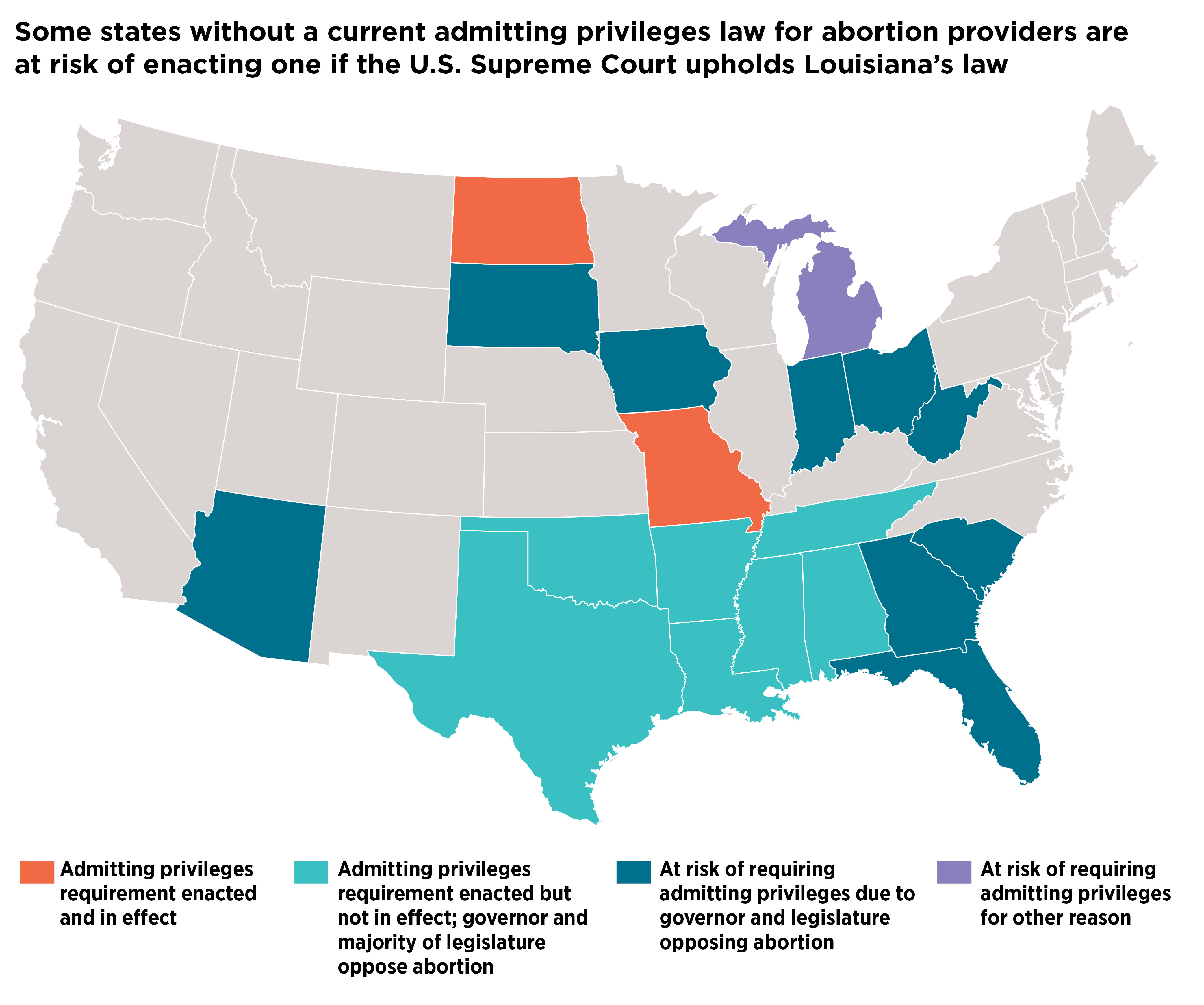 Supreme Court Rejects Louisiana Abortion Regulations