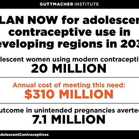 Future Scenarios of Adolescent Contraceptive Use, Cost and Impact in ...