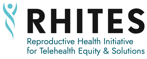 RHITES (Reproductive Health Initiative for Telehealth Equity & Solutions logo